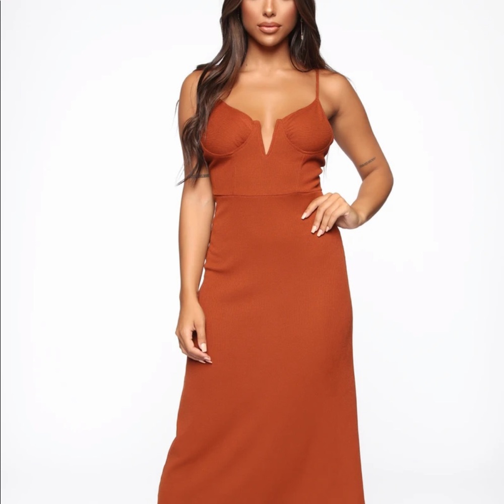 Rust dress